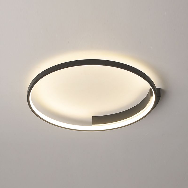 Luminaire de plafond à montage encastré Ring Simplicity Luminaires montés au plafond à LED