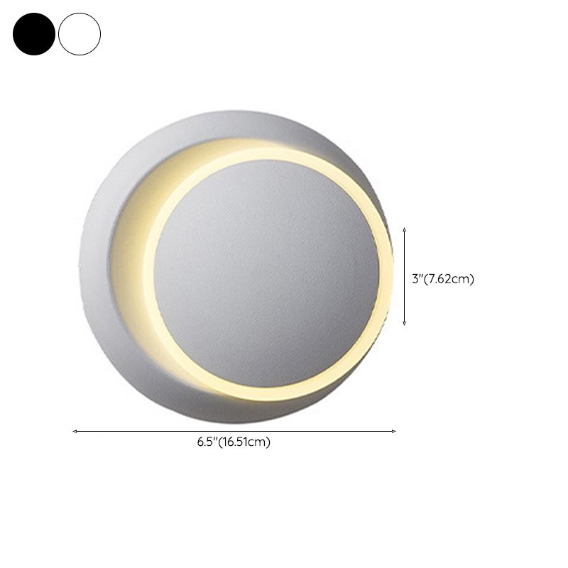 Modern Rotatable Wall Light Sconces Metal 1 Light Wall Lighting Fixtures