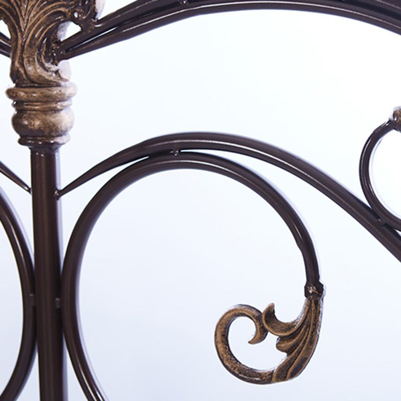 Industrial Standard Bed Metal Bed with Headboard and Footboard