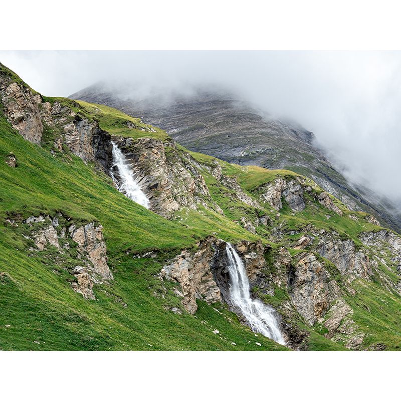 Home Decor Mountain Mural Decal Customized Contemporary Wall Covering for Kitchen