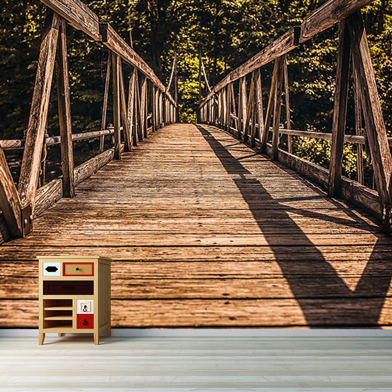 Environment Friendly Mural Wallpaper Industrial Style Space Extension Mural for Home