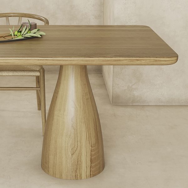 1/2/3/4/7 Pieces Industrial Rectangle Dining Table Set Solid Wood Kitchen Table Set