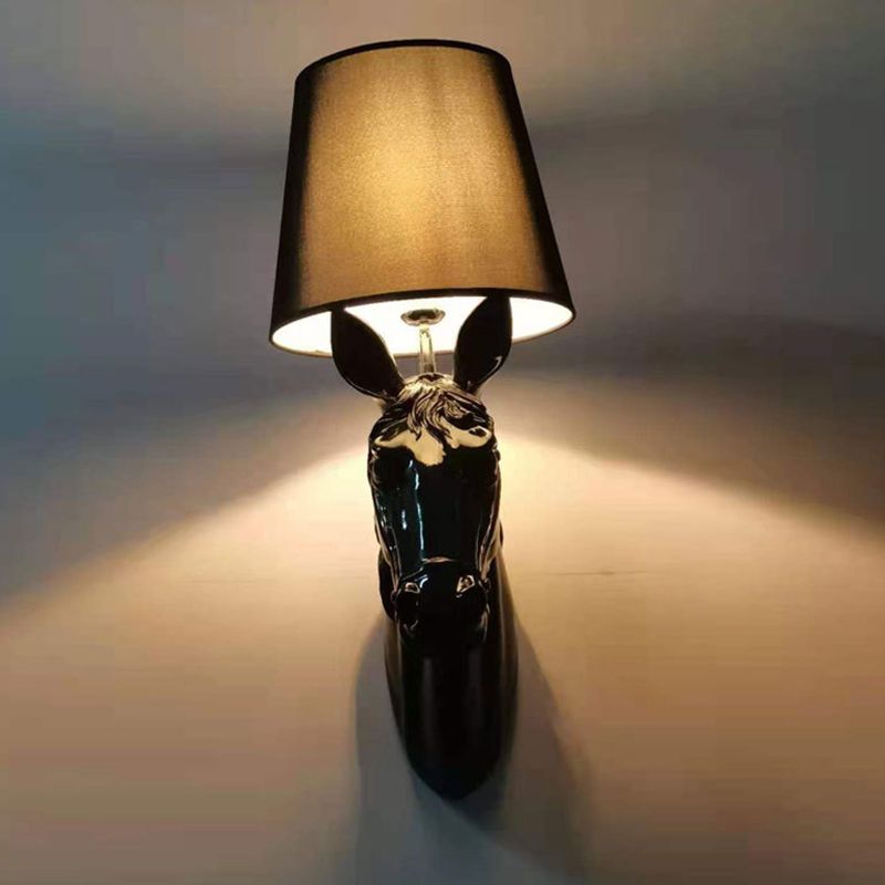 Geometric Wall Light Fixture Modern Resin 1 Light Wall Sconce