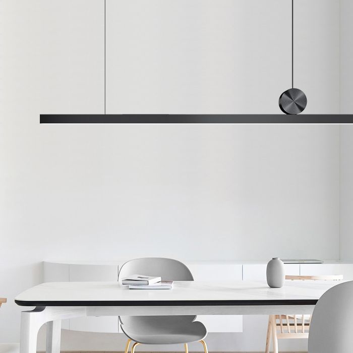 Luce di lusso Nordic Simple Slease LED LED Isola sospesa Luce a ciondolo per sala da pranzo