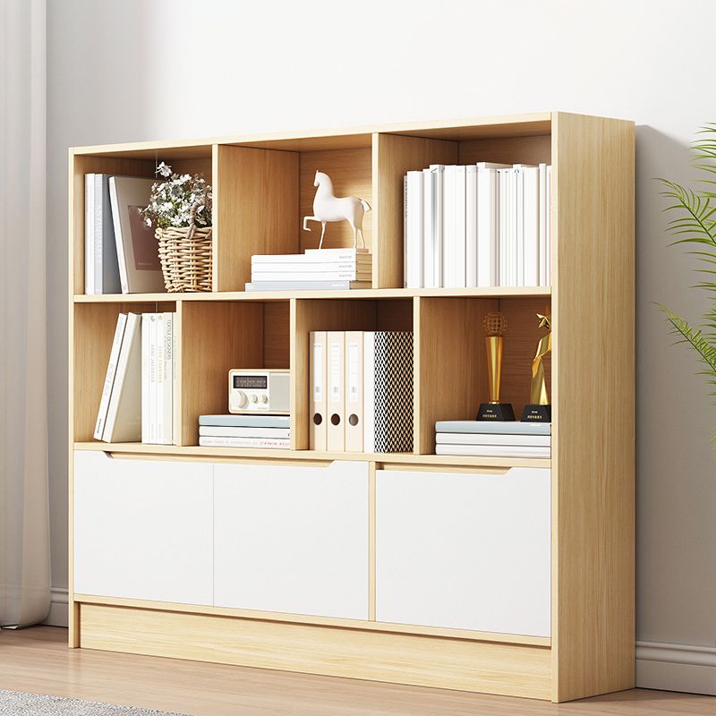 Bookshelf Floor Open Bedroom Storage Cabinet Living Room Lattice Locker Modern Bookcase