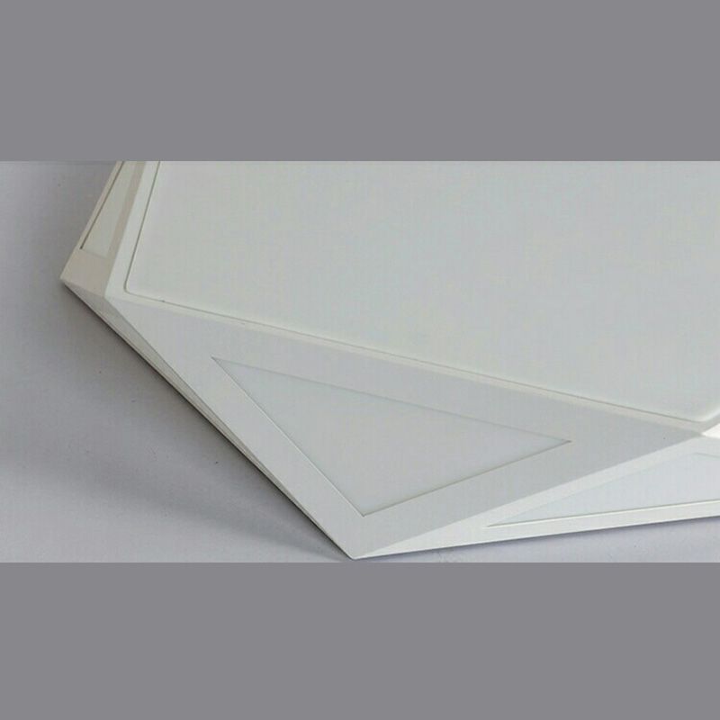 Luz de techo de montaje geométrico creativo Lámpara de macaron de colores para la habitación de Kid