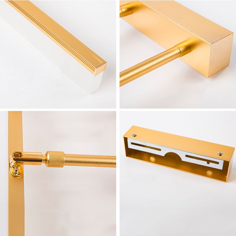 Éclairage de mur de mur en métal