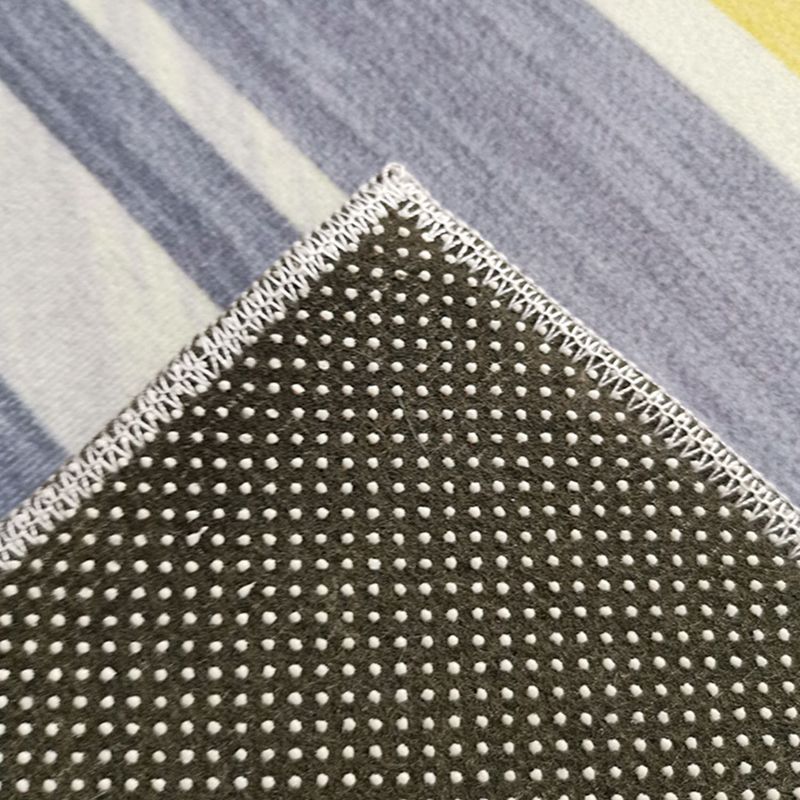 Nordic Rug Beige Polyester Carpet Stain Resistant Rug for Living Room