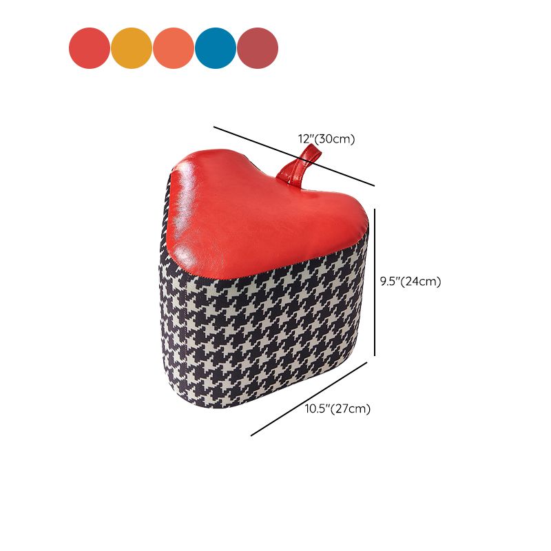 Fabric Standard Stool Modern Style Simple Household Foot Stool