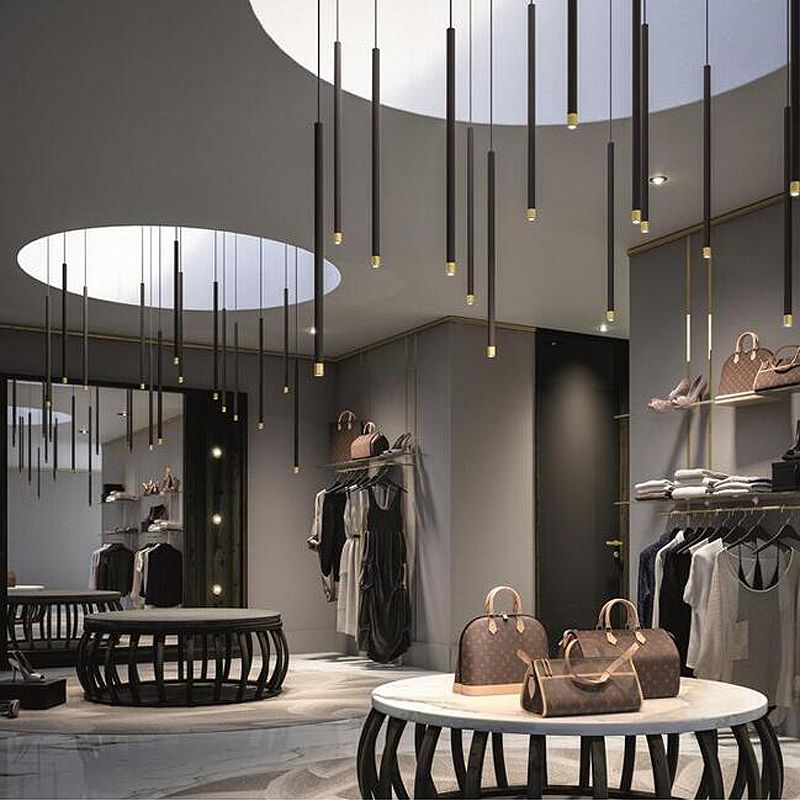 Linear Pendant Lighting Island Ceiling Light Contemporary Kitchen Island Lighting