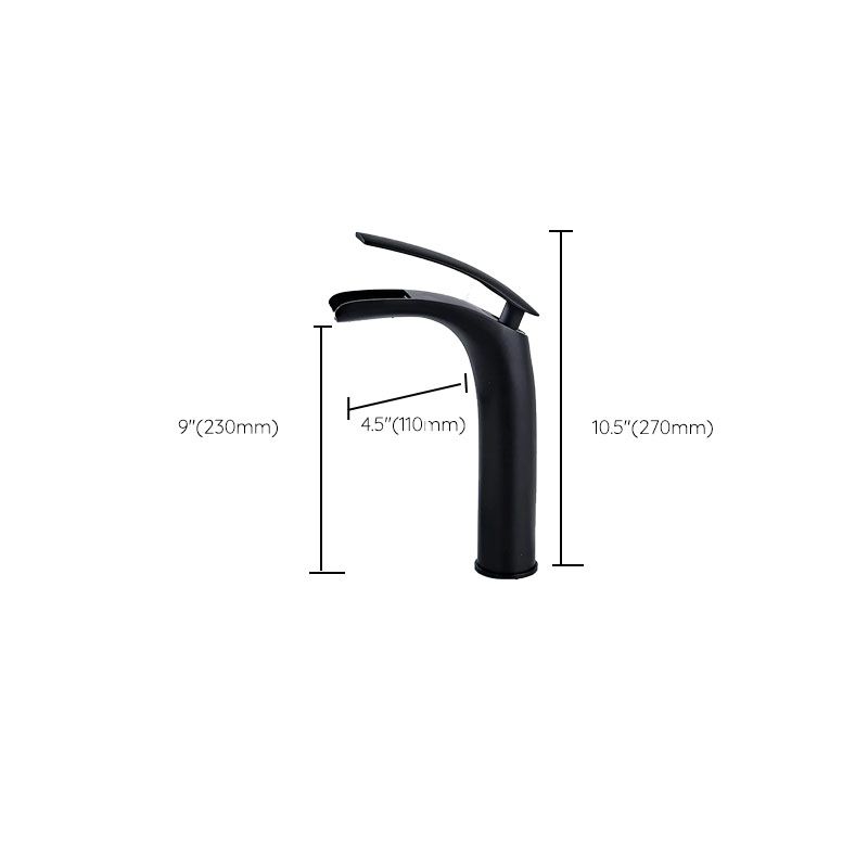 Contemporary Fixed Bathtub Faucet Wall Mounted Waterfall Tub Filler