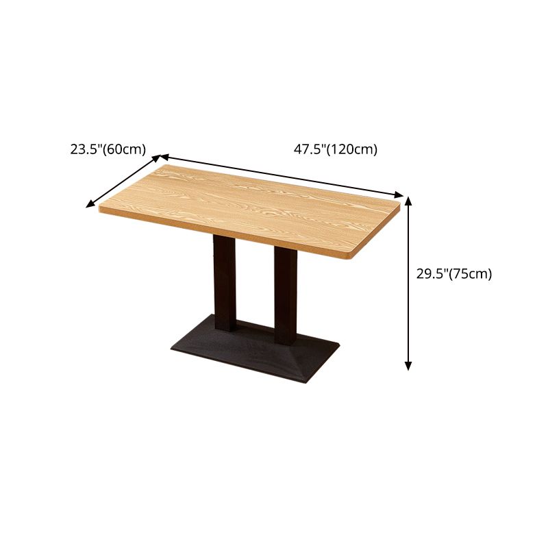 Modern 1/2/5 Pieces Dining Set Rectangle Artificial Wood Dining Table for Dining Room