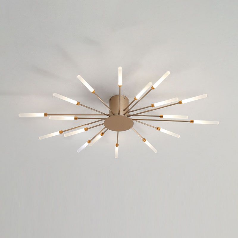 Simplicity Flush Mount Light Sputnik LED Ceiling Light Fixtures for Living Room