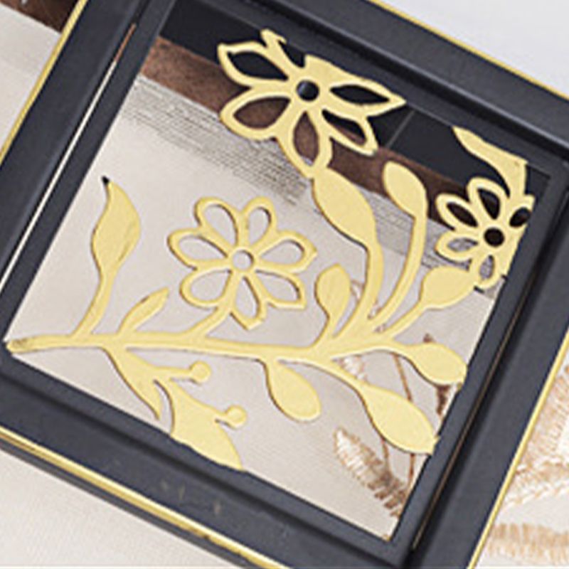 3/5/7 Heads Flush Lamp Chinese Style Fabric Flush Ceiling Light for Living Room Dinning Room