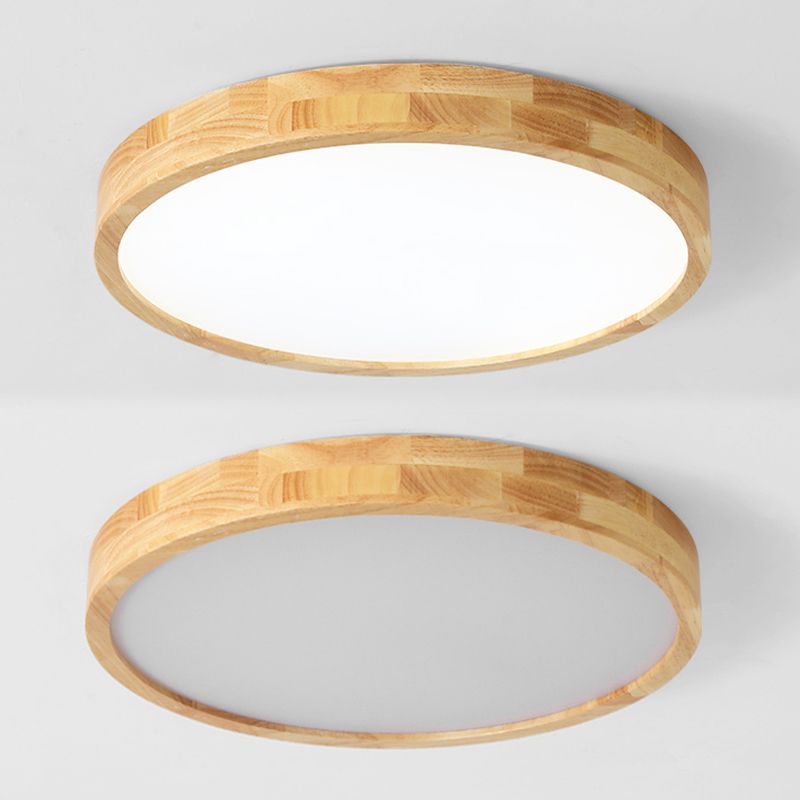 Modern Flush-mount Lighting 1-Light Restaurant Flush Mount Lighting Fixtures with Acrylic Shade
