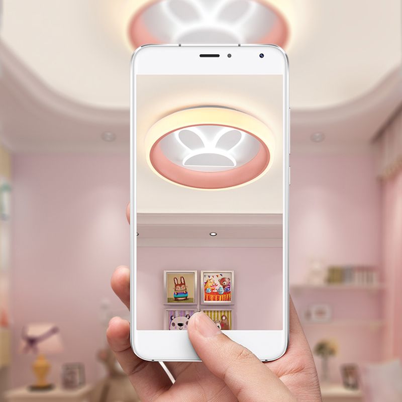 Plafonnier LED de Style moderne, jolie lampe encastrée de dessin animé pour chambre d'enfant