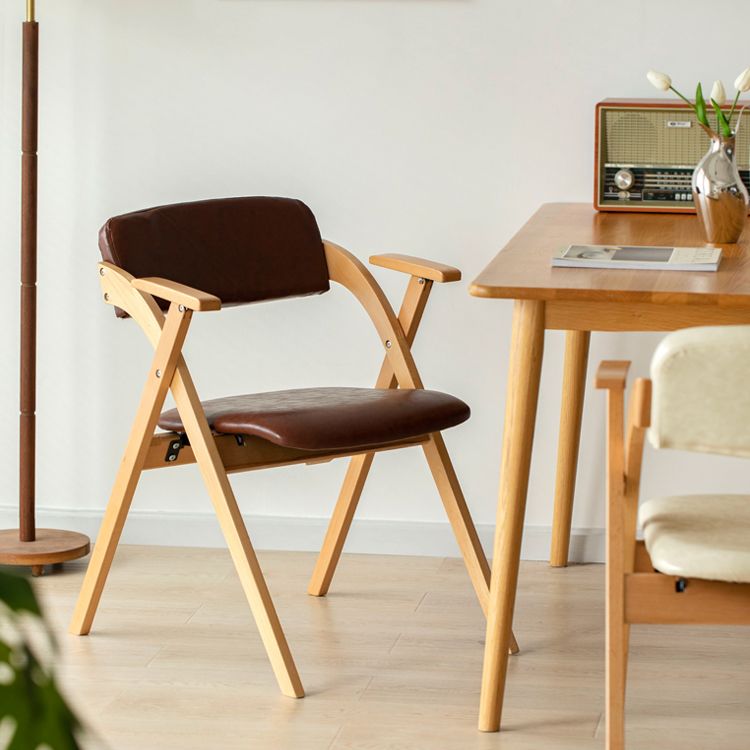 Chaise de salle à manger en bois de style nordique Open Danding Dining Side Claid pour Utilisation à domicile