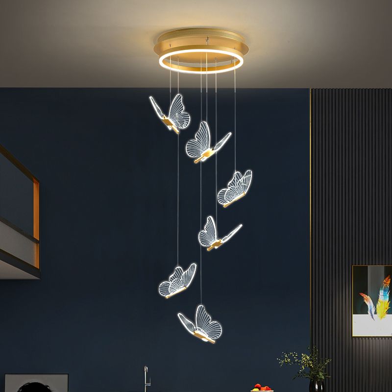 Moderner Butterfly Hanging Deckenleucht