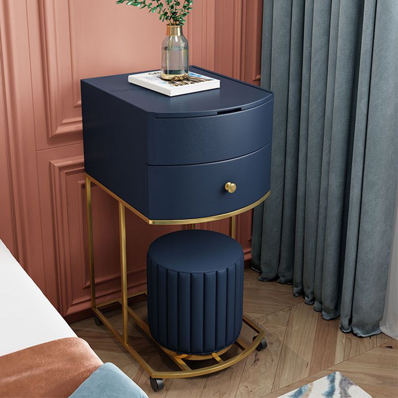 42.5" Height Flip-top Vanity Set with Mirror and Drawer for Bedroom