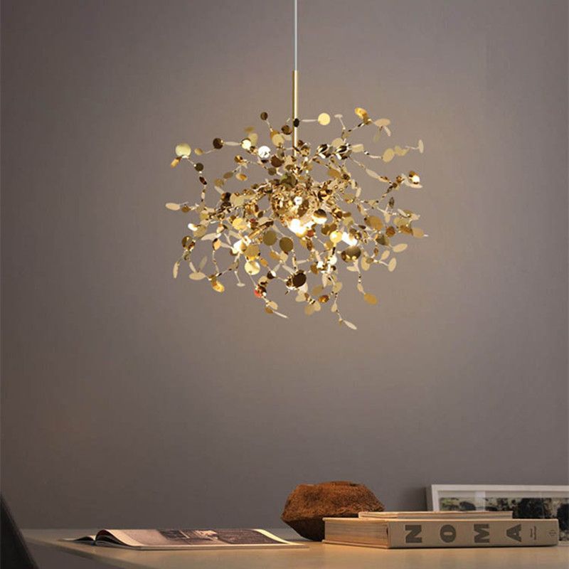 Metal Shaded Suspension Pendant Modern Style Pendant Lighting Fixture for Dinning Room