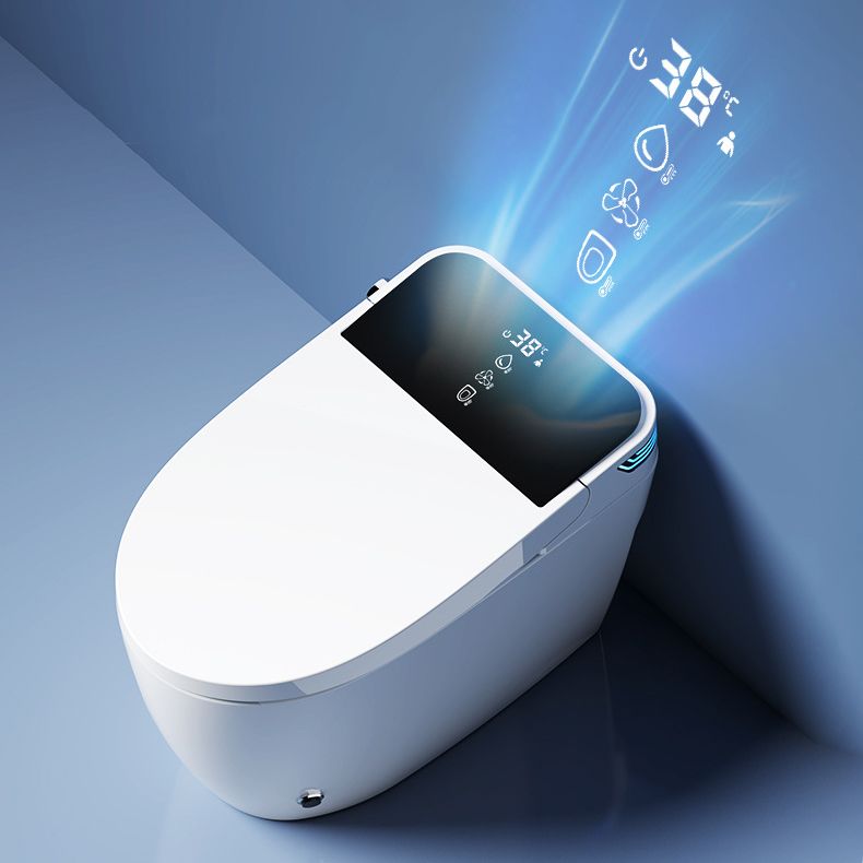 Modern One Piece Toilet Concealed Tank Toilet Bowl for Washroom