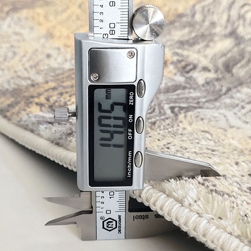 Geel modern tapijt abstract patroon polyester gebied tapijt antislip wasbaar tapijt voor woningdecoratie