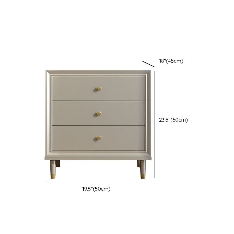 Contemporary Horizontal Double Dresser Cherry Wood Storage Dresser for Bedroom