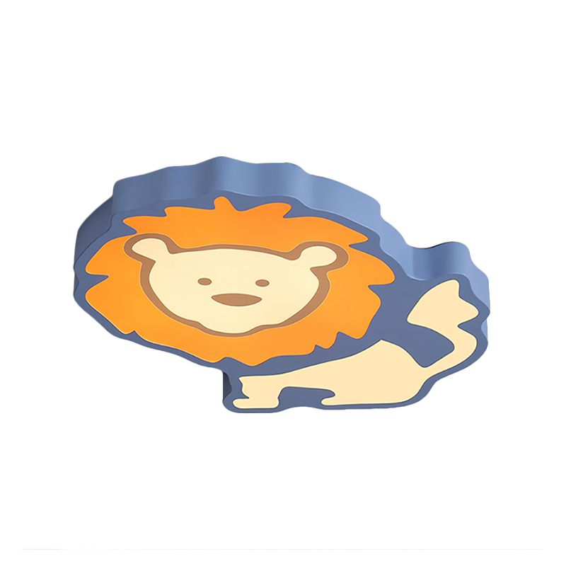 Kleuterschool Dierenplafondlamp Acryl Cartoon Inbouwplafondlamp