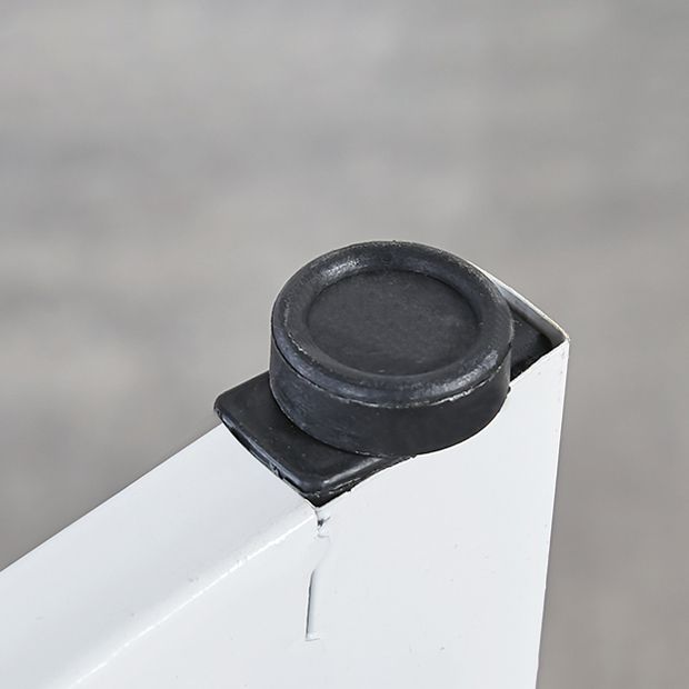 Simplicité style rond table à manger piédestal meubles de maison en verre transparent