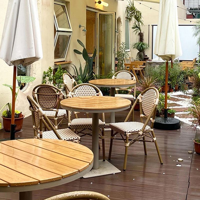 Industrial Style Courtyard Table Homestay Outdoor Open-air Bistro Table