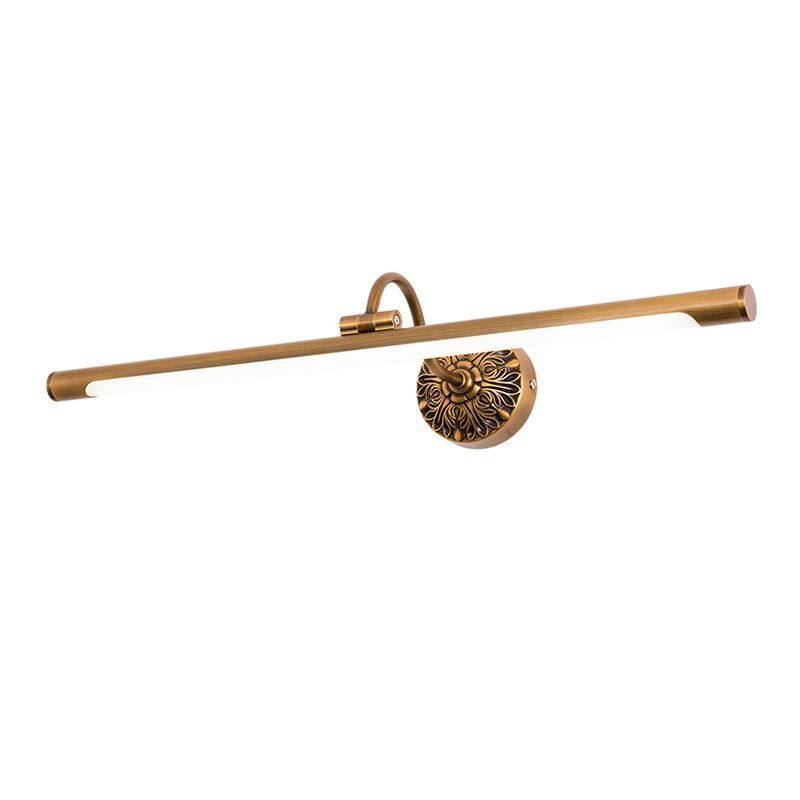 Linear Wall Sconce Lights Mid Century Metal 1 Light Sconce Light Fixture for Bathroom