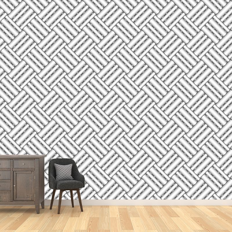 Square Illustration Wall Covering Eco-friendly Multiple Sizes Available
