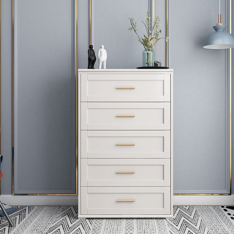 17.55-inch Width Solid Wood Storage Chest Classic Glam Storage Chest Dresser