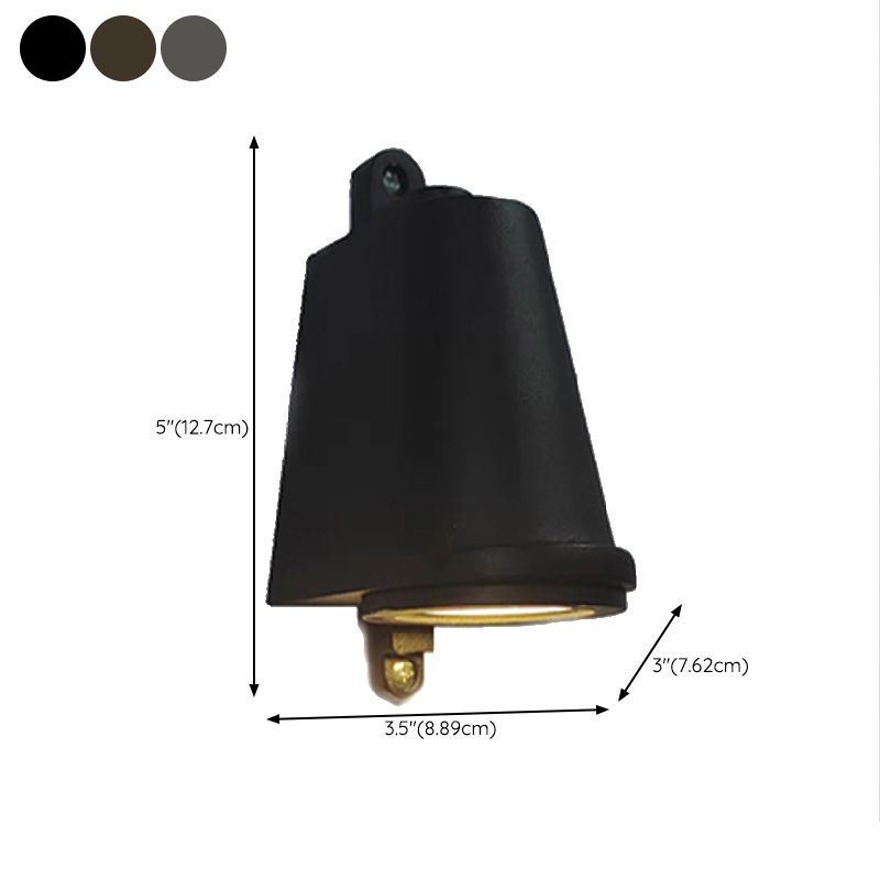 Aluminum Wall Mounted Light Fixture 1-Light Modernism Wall Mounted Sconce