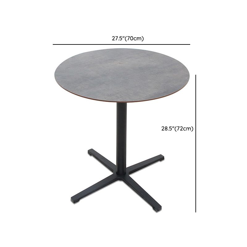 Modern Style 1/3/5 Pieces Metal Dining Set Round Dining Table Set for Outdoor