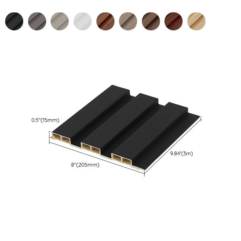 Contemporary Smooth Wall Paneling Staple Installation Waterproof Wall Paneling