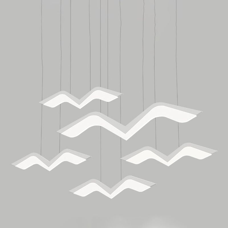 Pendentif en forme de mouette