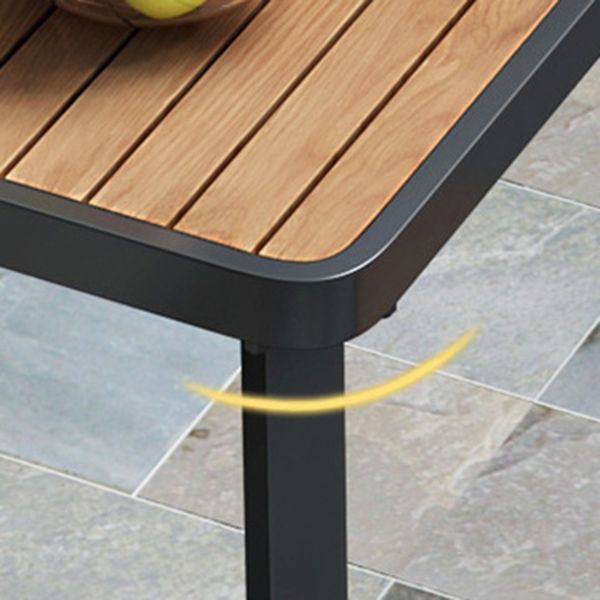 Industrial Dining Table Reclaimed Wood 4 Legs Dining Table without Chair