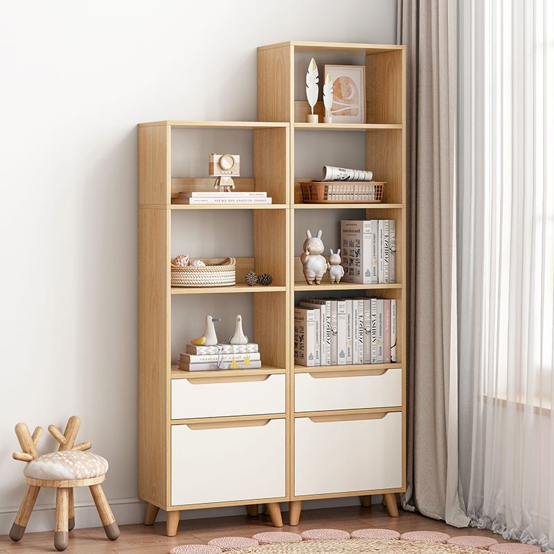 Standard Bookcase Scandinavian Shelf Bookcase for Home Office