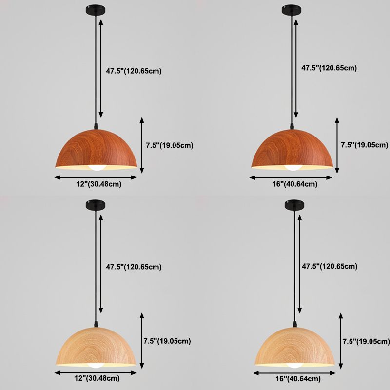 Nordic Style Aluminum Pendant Light Geometry Grain Bulb Ceiling Lamp for Bedroom