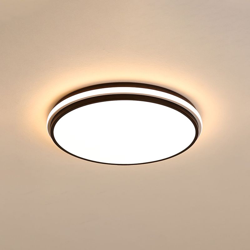 Plafonnier encastré moderne à LED géométrique