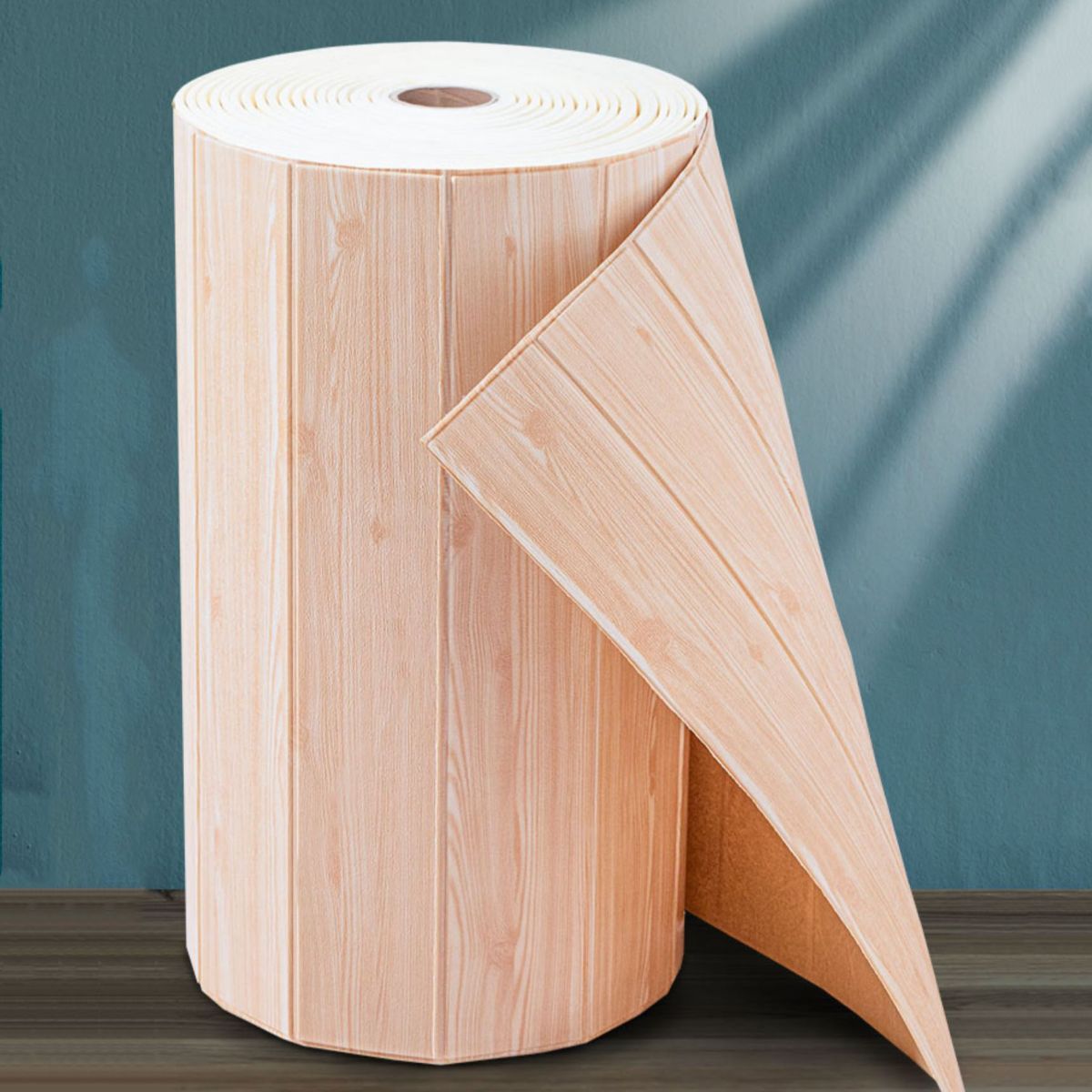 Farmhouse Wall Plank Wood Grain Bedroom and Living Room Wall Panels