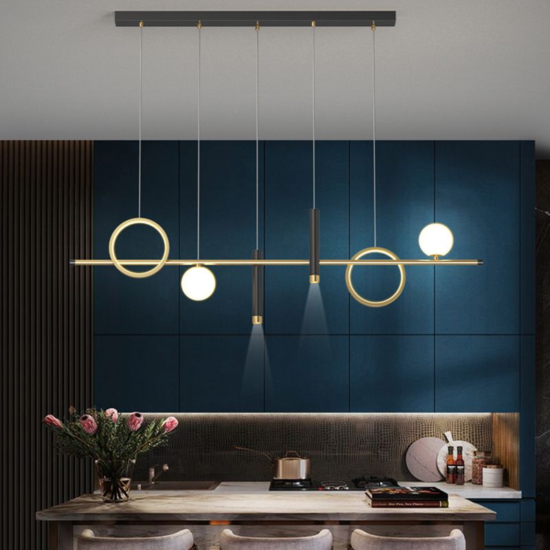 Moderne Style Island Leicht Einfaches hängende Lampenvorrichtung für Küchen -Esszimmer