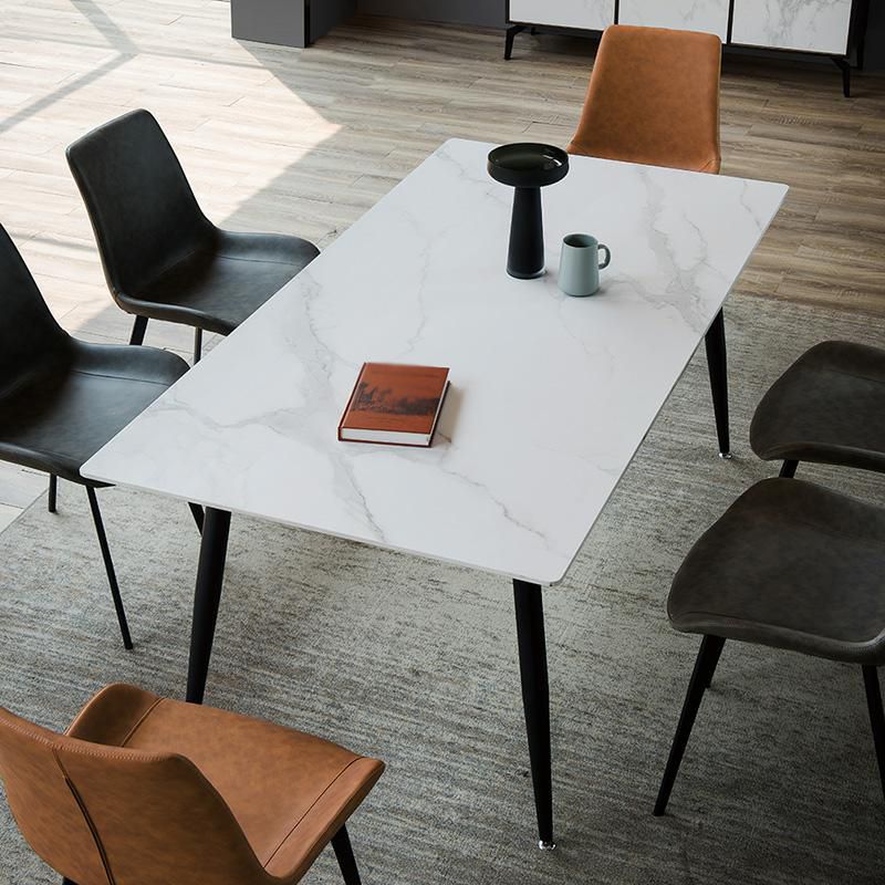 Modern Style 1/2/5/7 Pieces Dining Table Set Rectangle Dining Table Set with Chair