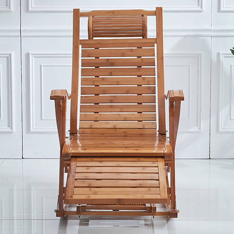 Modern Style Wooden Rocking Chair Indoor Single Sofa Rocking Chair