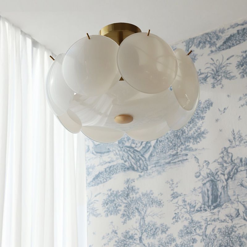 Plafonnier en forme d'anneau, Style créatif moderne, montage encastré en fer pour salle à manger