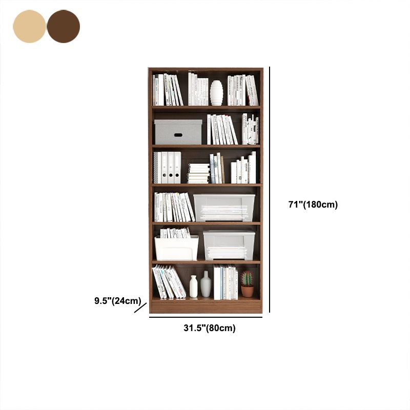 9.45" W Modern Book Shelf Engineered Wood Home Shelf Bookcase