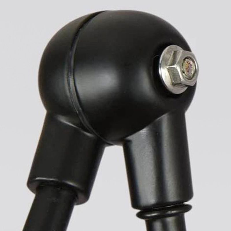 Black Wrought Iron Wall Mount Lamp with Metal Bowl Shade Industrial Style Single Bulb Lighting Fixture for Coffee Shop Bar