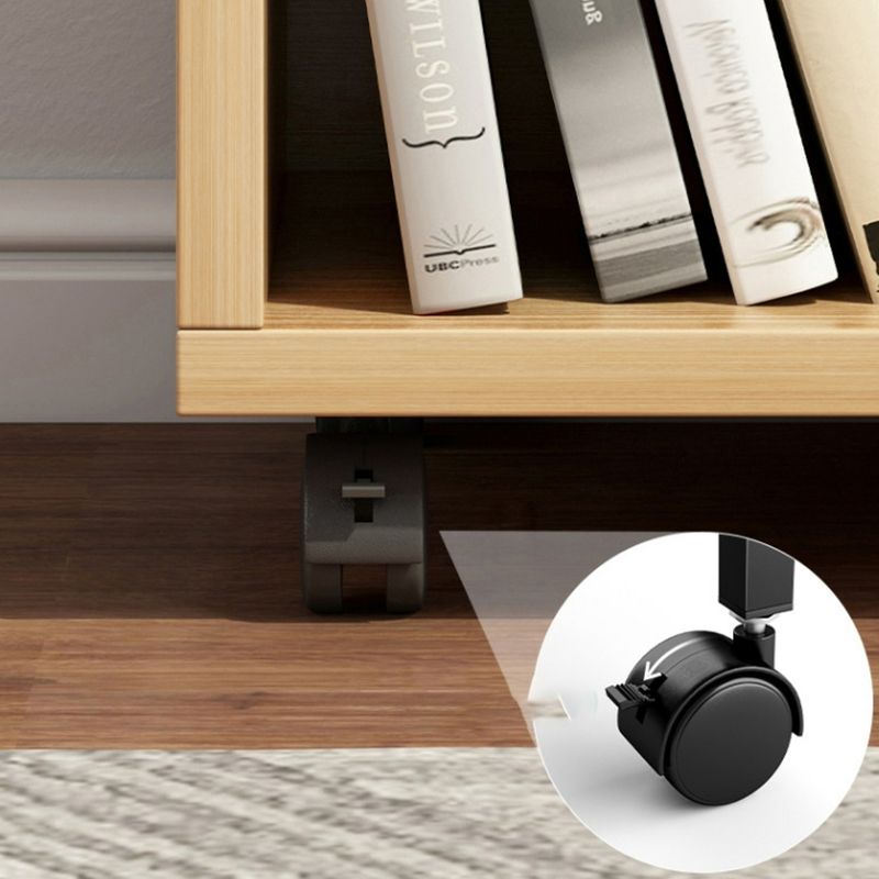 Contemporary Open Book Shelf Wooden Shelf Bookcase for Office