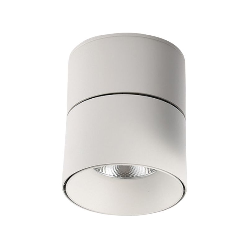 Modern Simple Cylinder Shape Ceiling Light with Aluminum Shade for Living Room